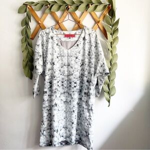 Frau Blau Silk Pearl Print Dress